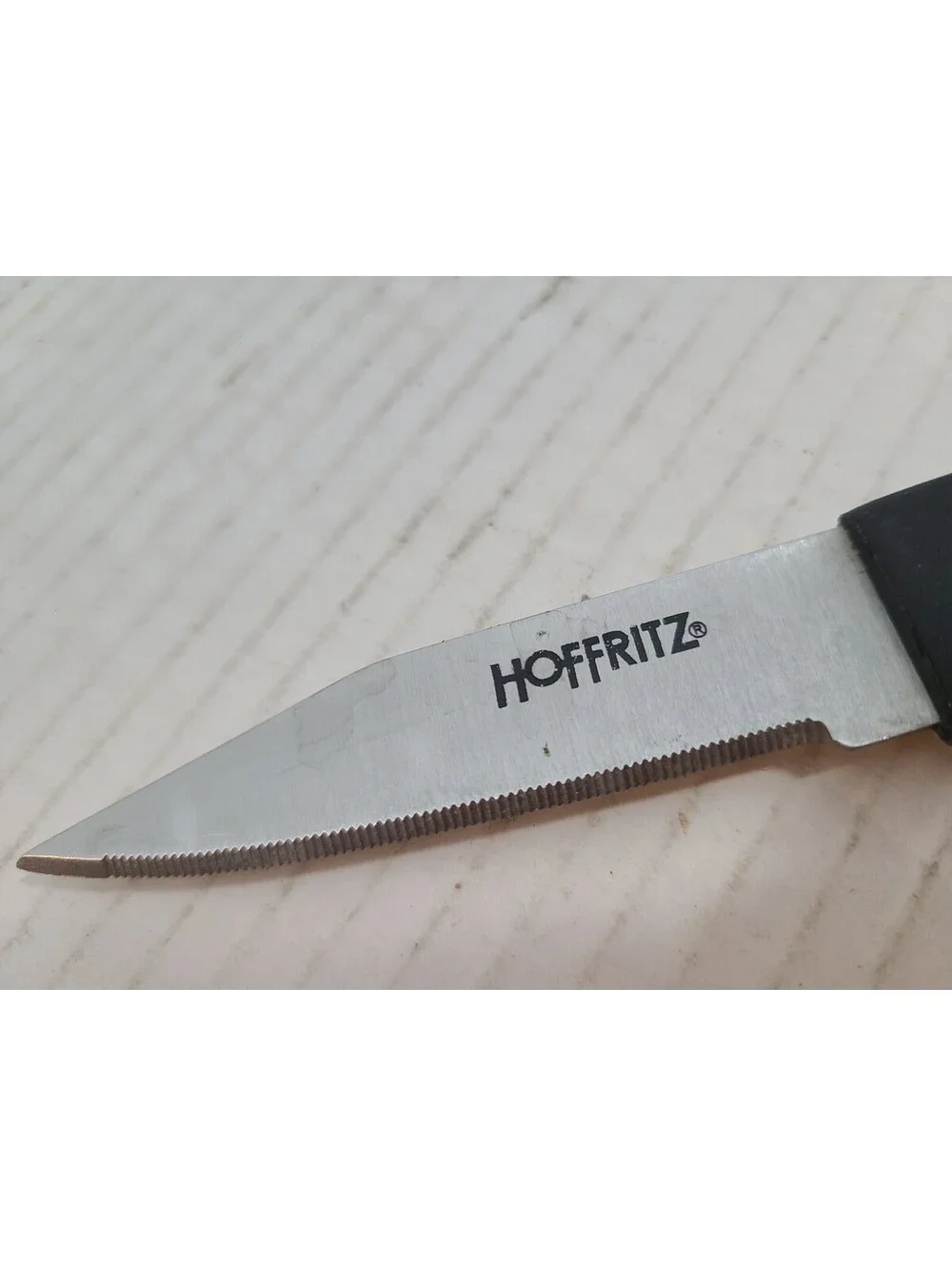 Hoffritz Stainless Steel Paring Knife With Riveted Handle 7